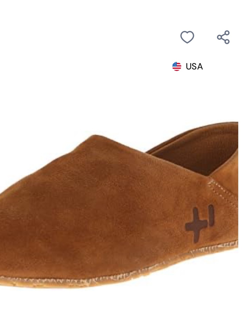 OTZ Unisex Brown Bohemian Suede Comfort Loafer Slip-On Shoes Sz  M-7  W-10